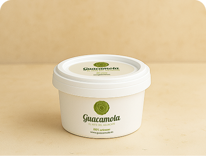 Guacamola Clásica 1 Guacamola envase de plastico
