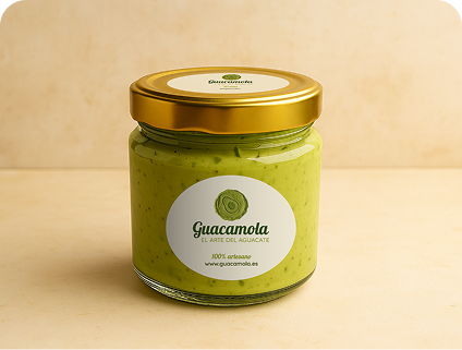 Guacamola Selección 2 Guacamola envase de vidrio